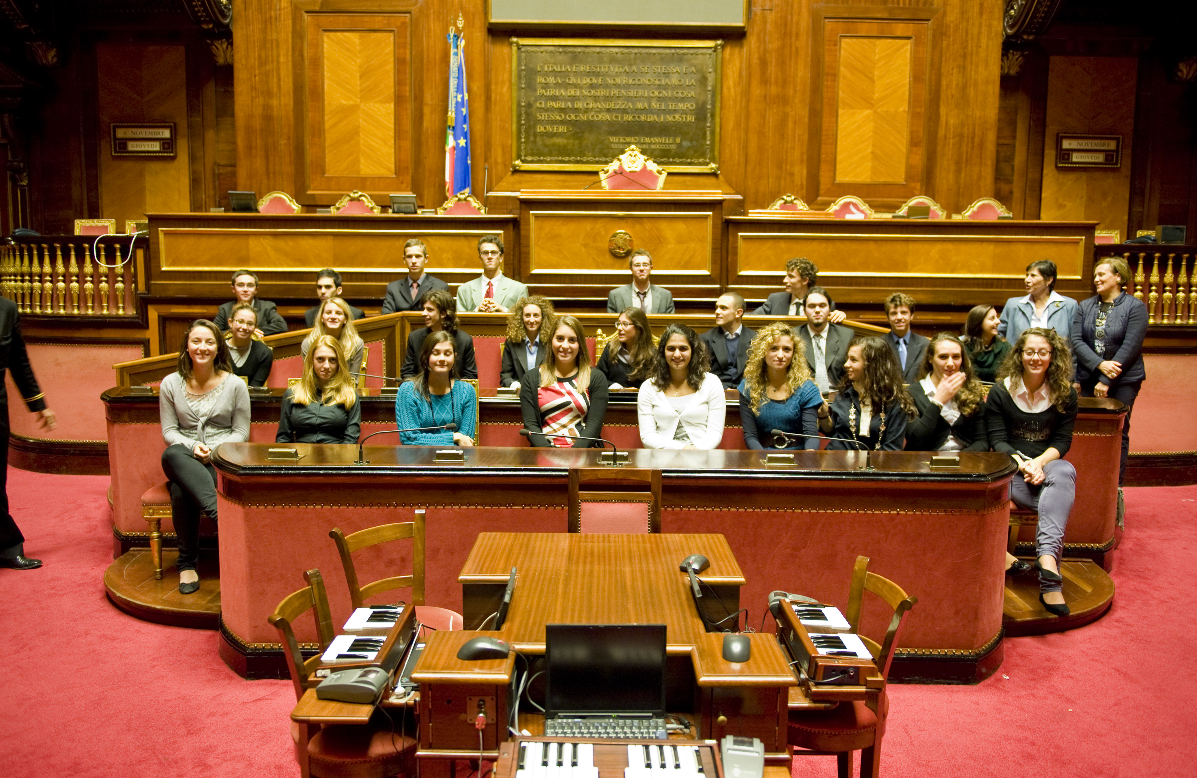 Un giorno in Senato, 12 e 13 novembre 2012