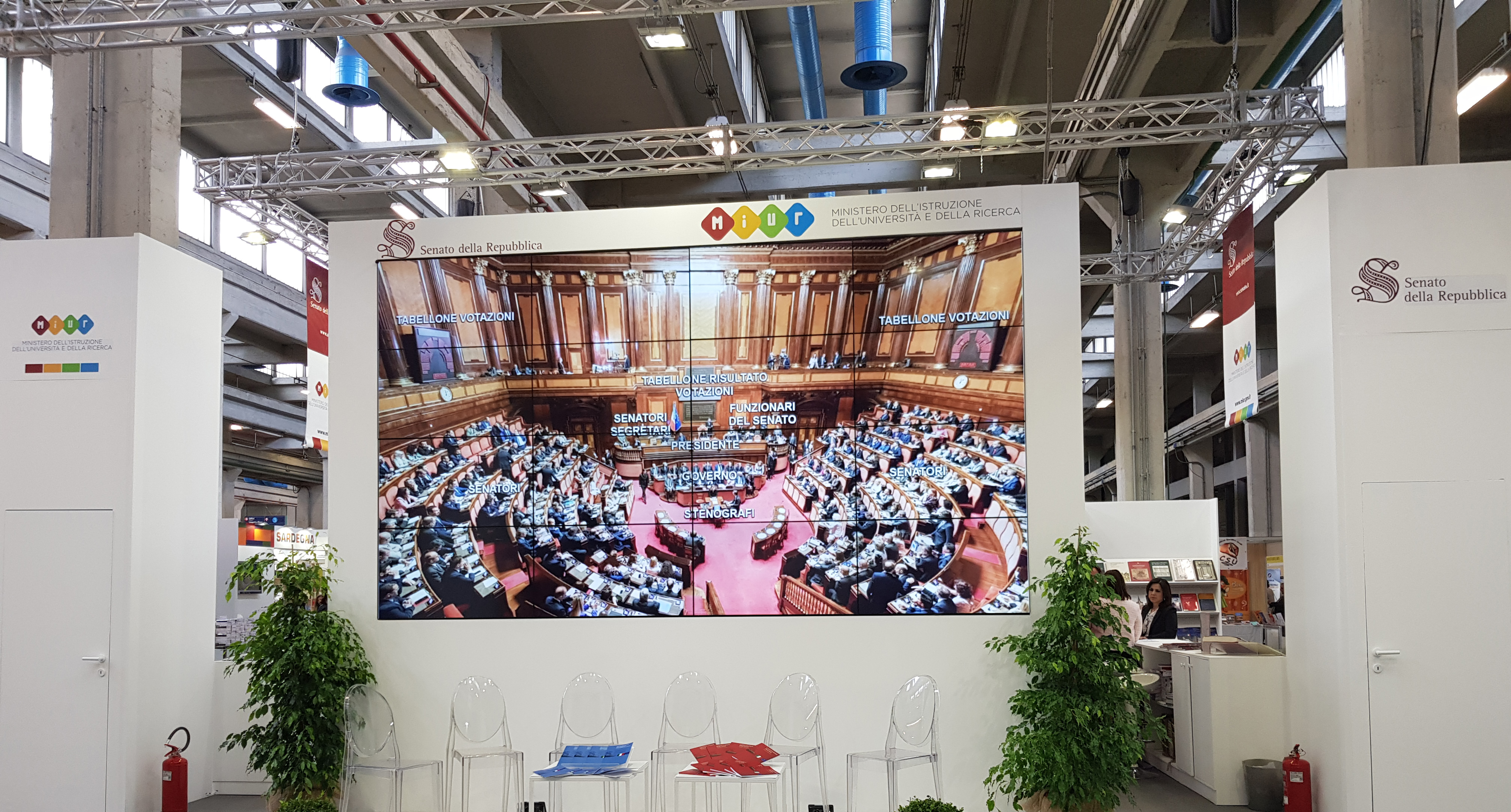 Il Senato al Salone del Libro di Torino 2019